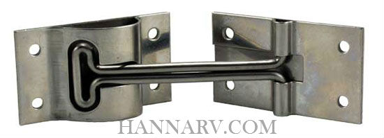 JR Products 10515 4-inch Stainless Steel T-Style Door Holder